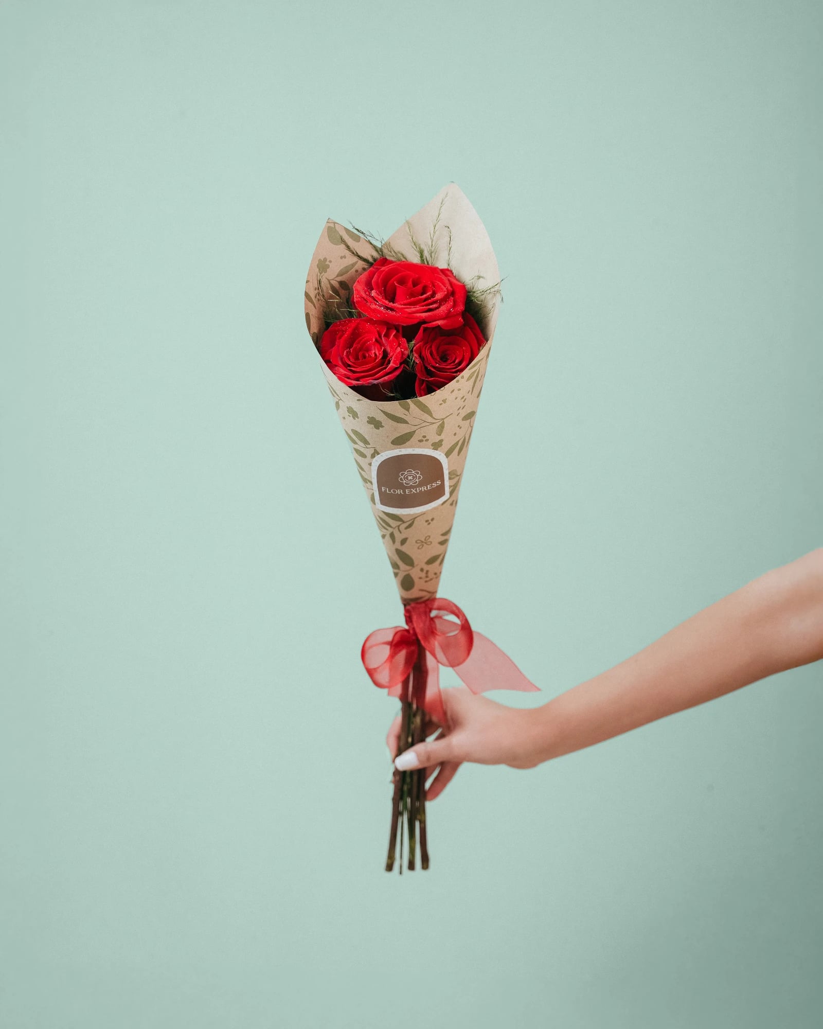 Trío de rosas