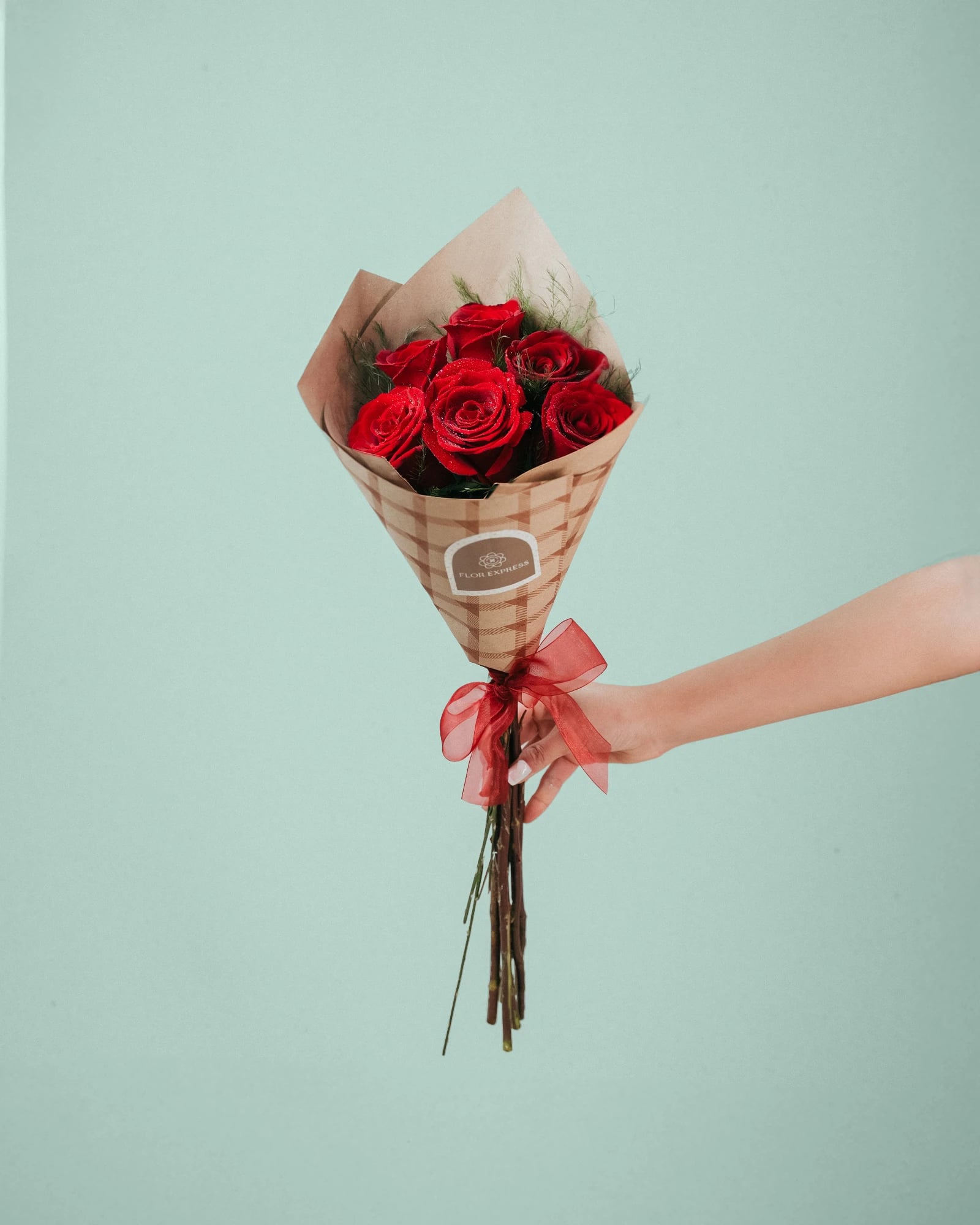 Media docena de rosas