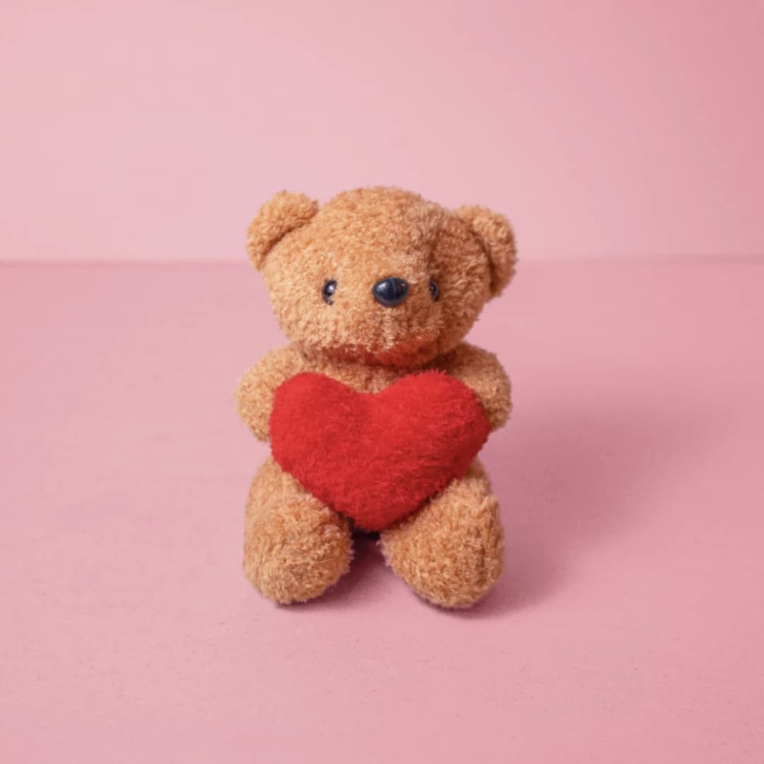 Osito con corazón de Peluche