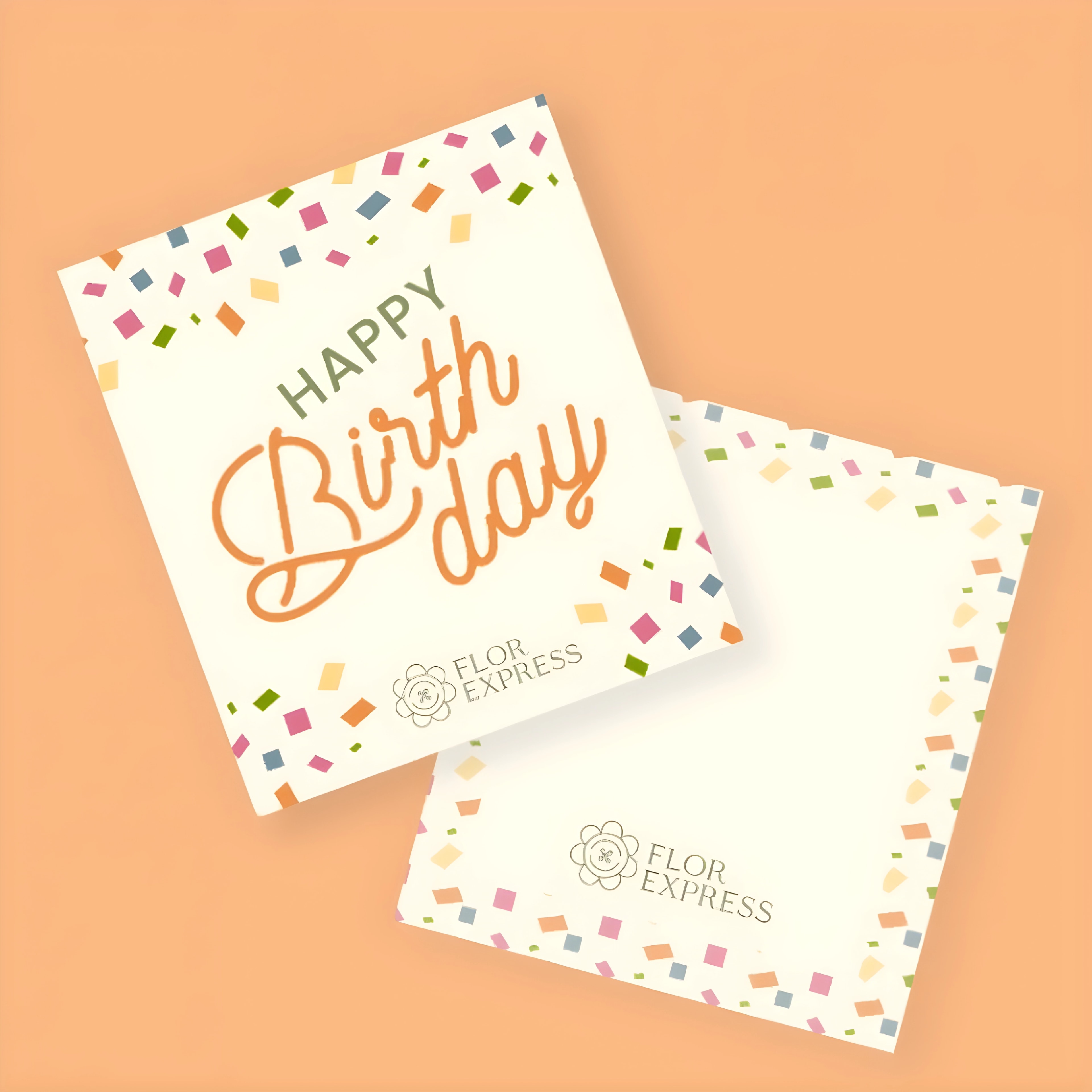 Tarjeta "Happy Birthday"