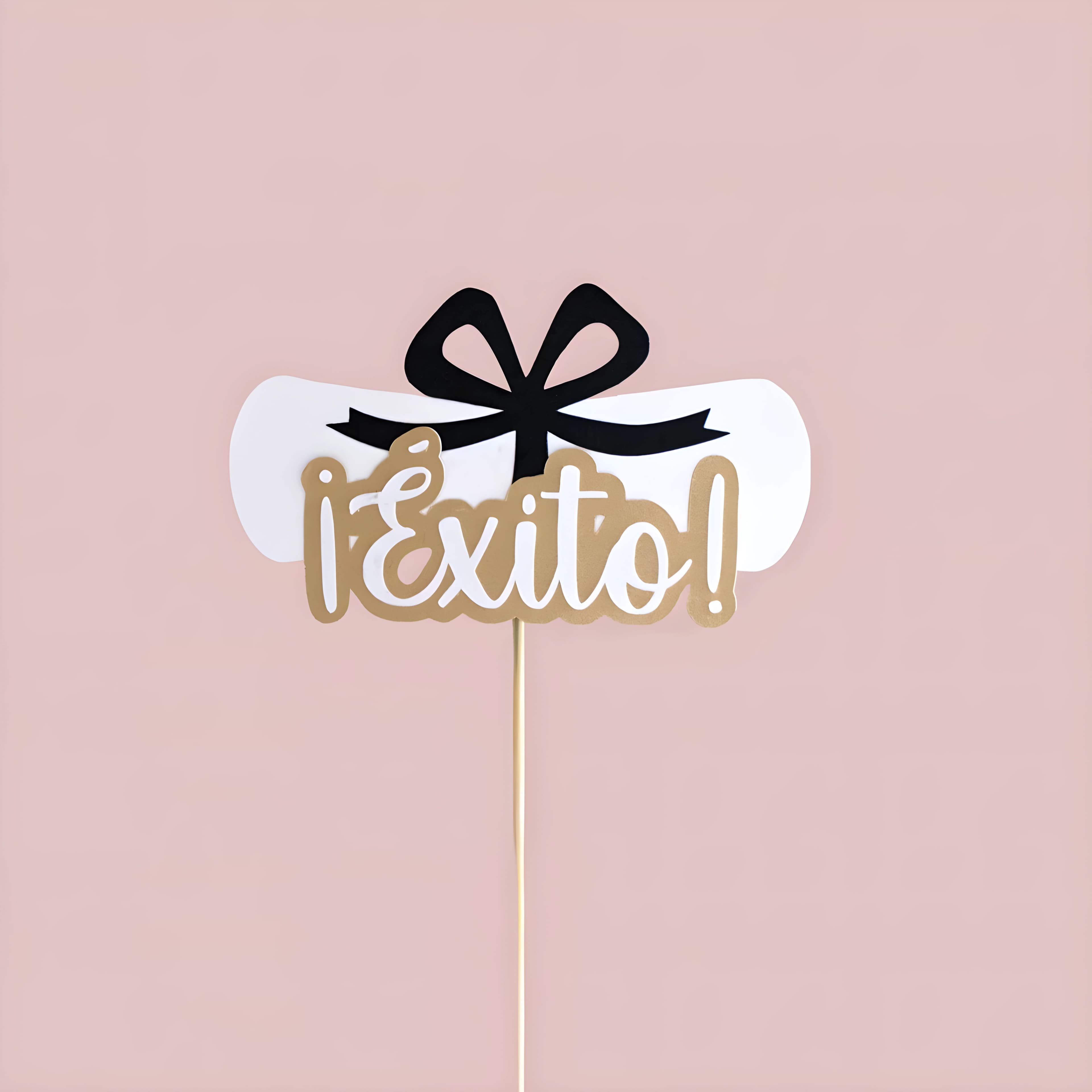 Letrero Éxito