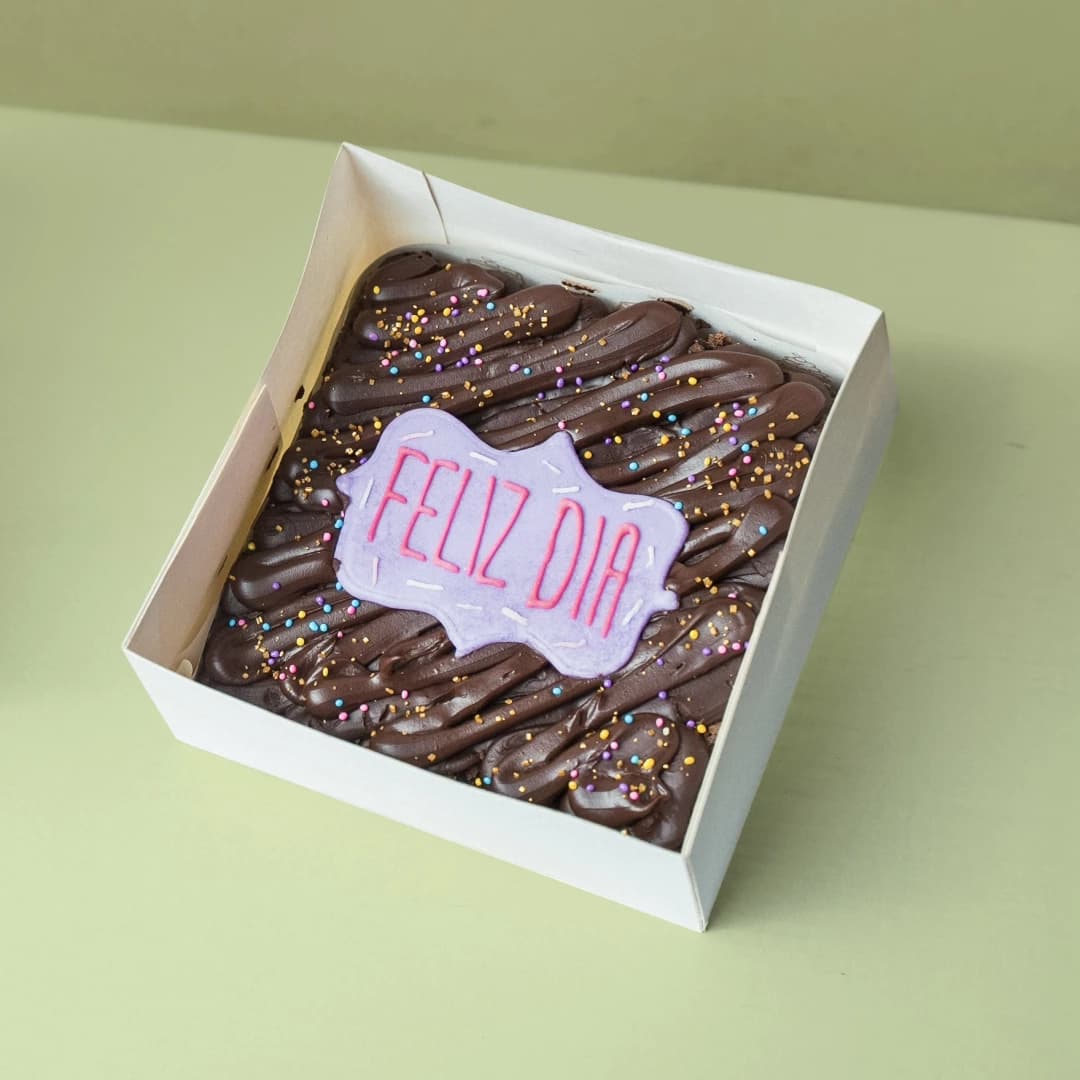 Brownies "Feliz Día"