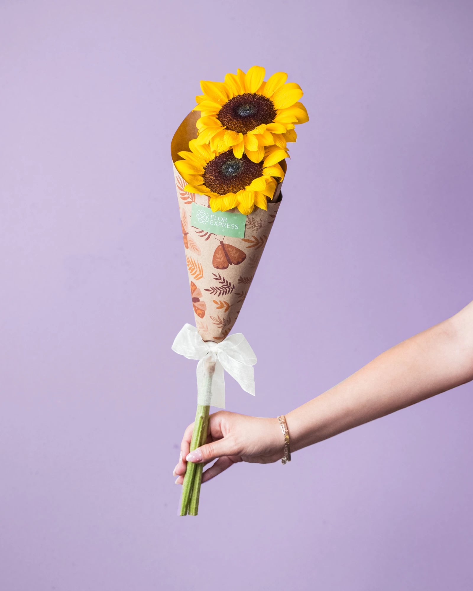 Dúo de girasoles