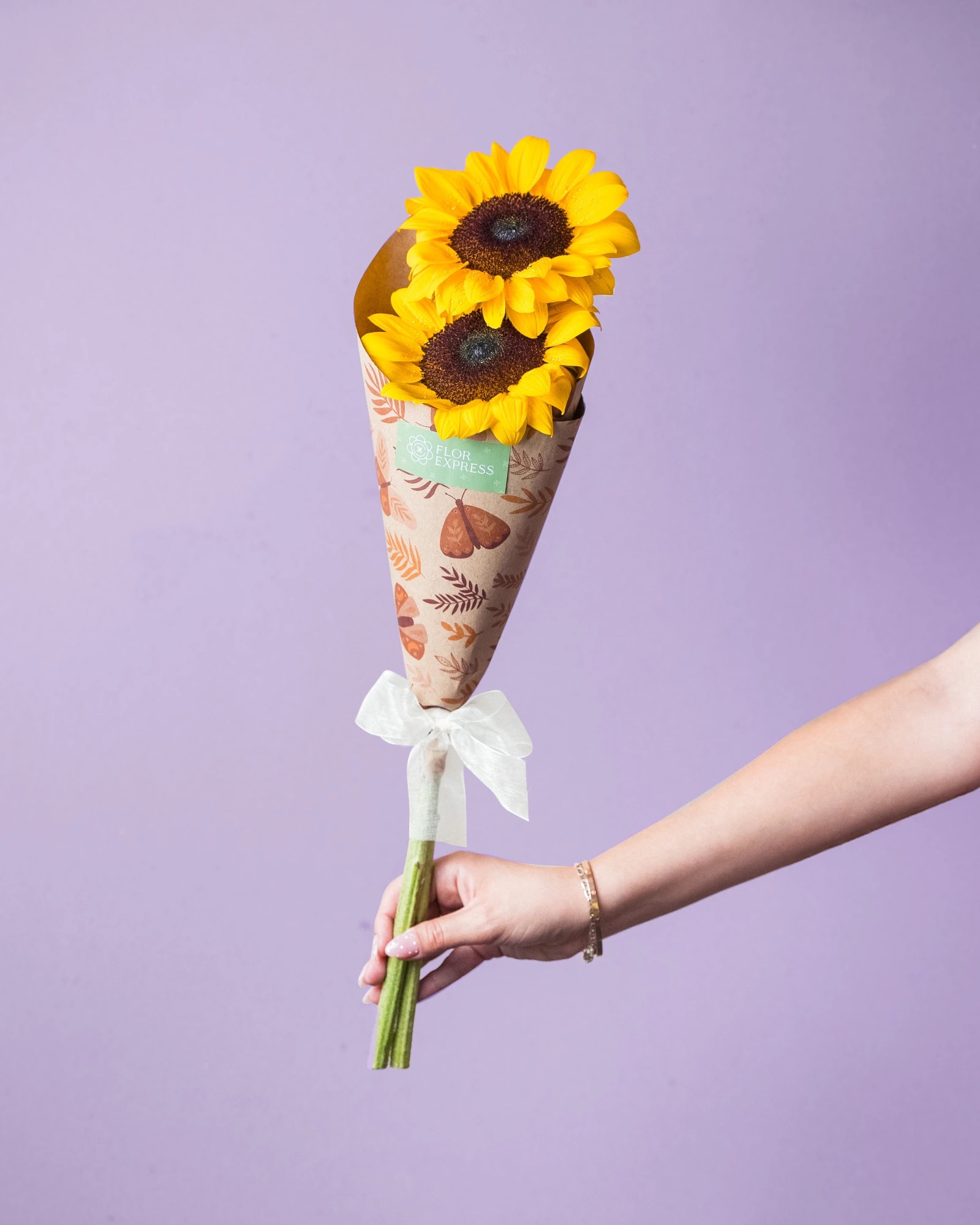 Dúo de girasoles