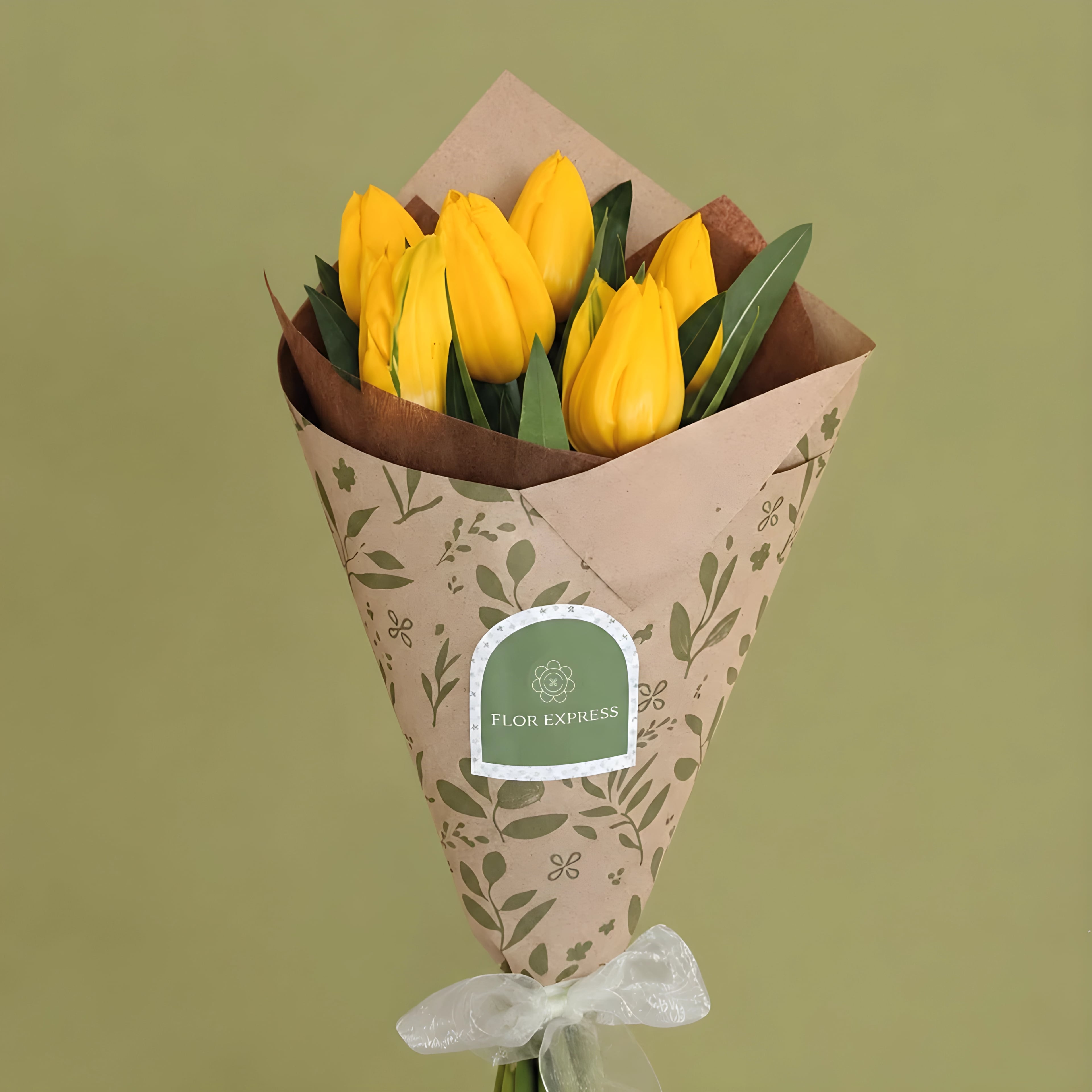 Bouquet tulipanes golden
